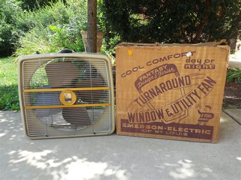 antique electric box fan with drawer for ice|antique electric fan models.